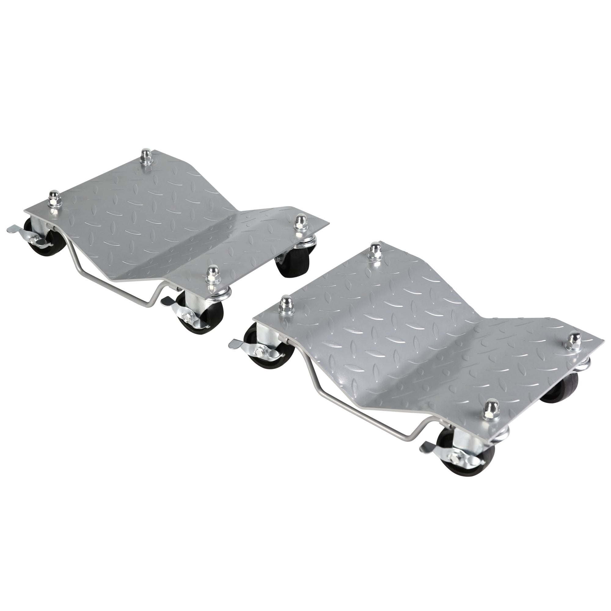 Car Dolly Wheel Tire Dolly Set of 2PCS Heavy Duty Skate Auto Repair Dolly 3000LB