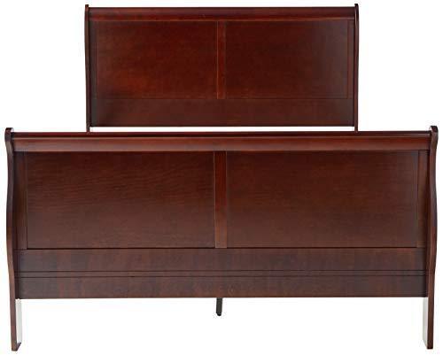 Louis Philippe III Queen Bed in Cherry 19520Q