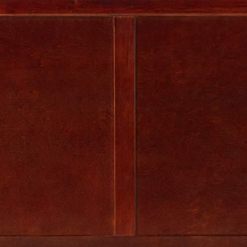 Louis Philippe III Queen Bed in Cherry 19520Q