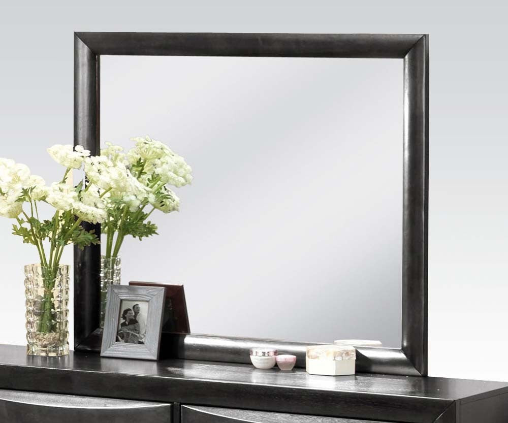 Ireland Mirror in Black 04164