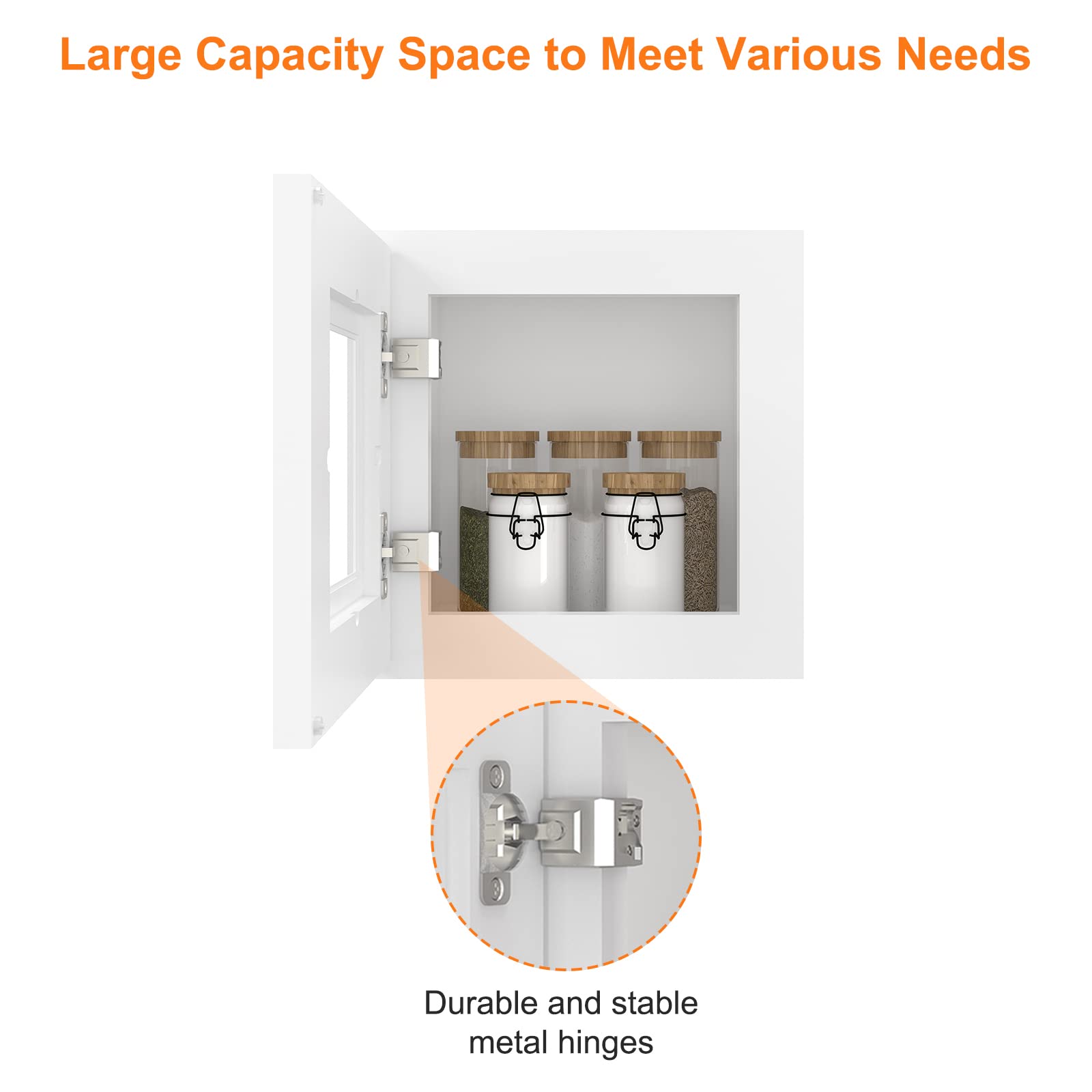 Square Wall-Mounted Cabinets