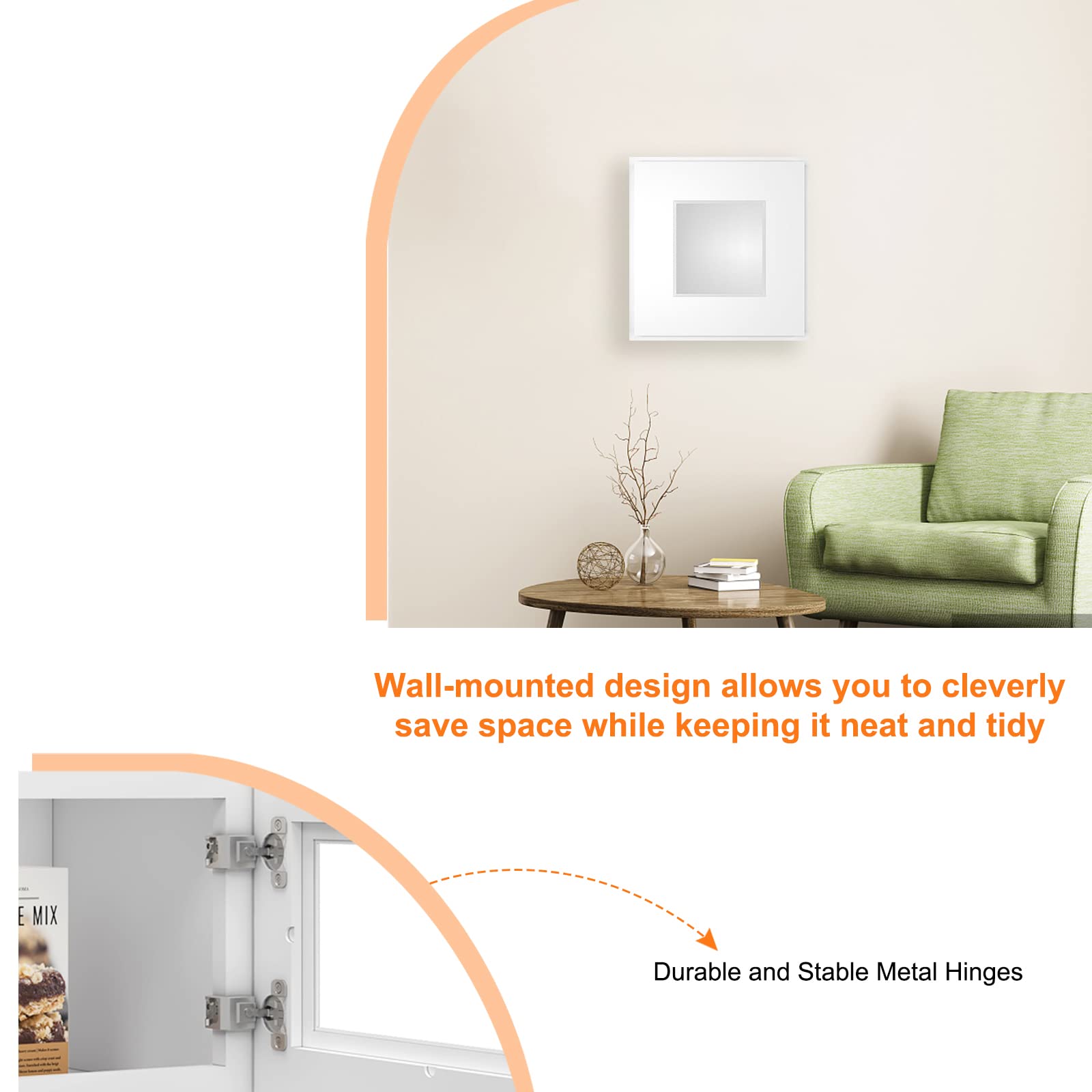 Square Wall-Mounted Cabinets