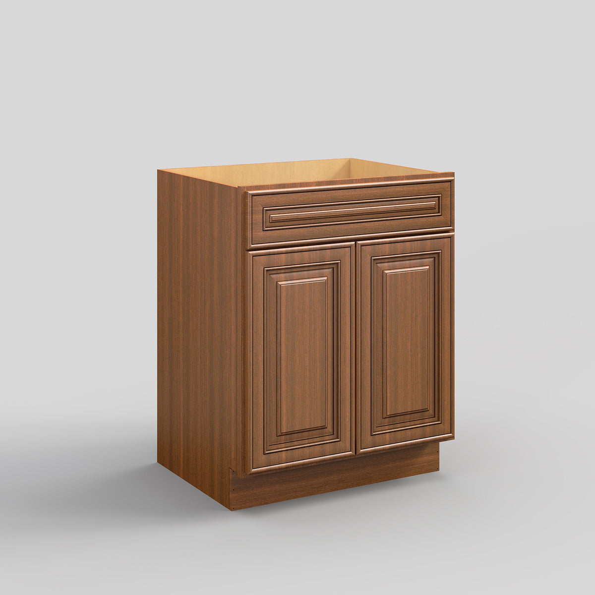 V series double door drawerless bathroom vanity base cabinet, kitchen cabinet