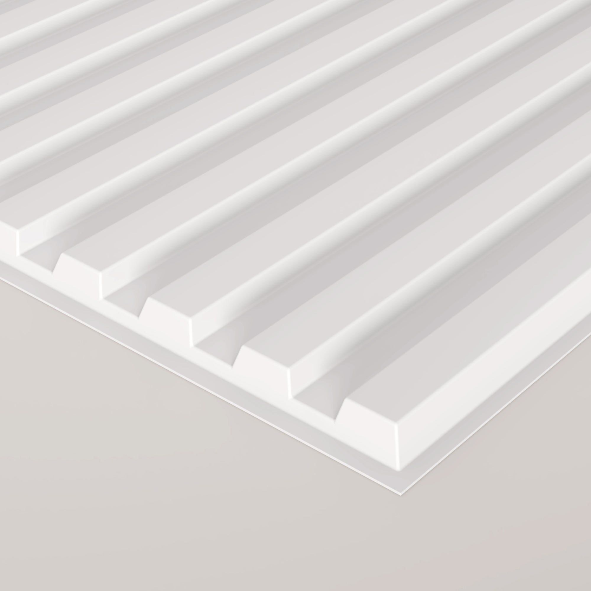 PVC Slat Wall Panel, 2x4 Feet 3D Fluted Textured Panel Black, Suitable for Kitchen, Living Room, and Home 3D Wall Panels(12-Pack, 96 Sq.ft)