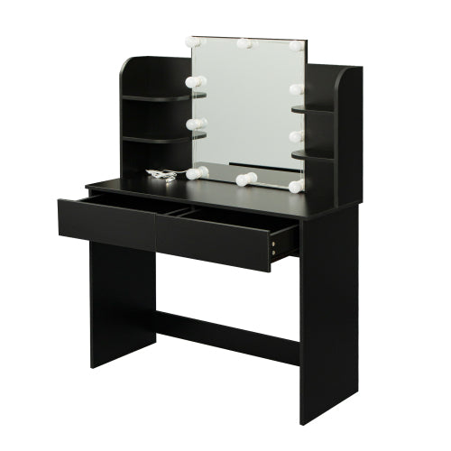 Modern Multifunction Dressing table Black