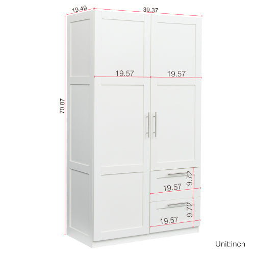 High Wardrobe & Kitchen Cabinet
