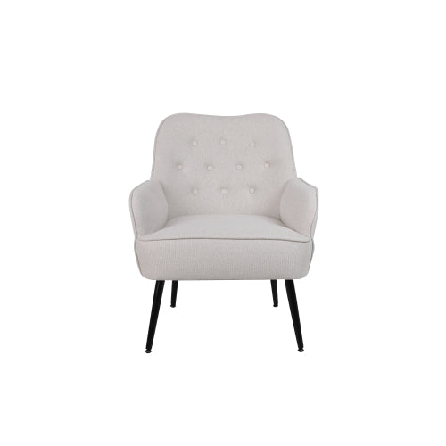 Modern Mid Century Chair Velvet Sherpa Armchair