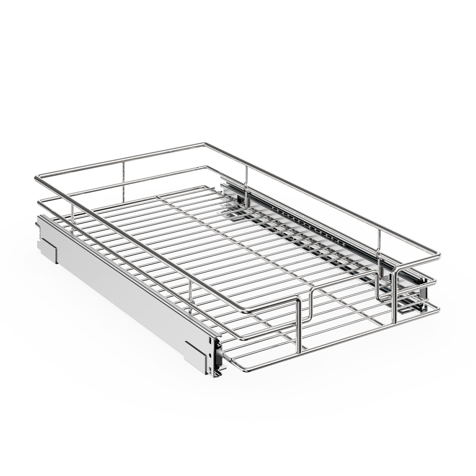 Single Tier Pull Out Cabinet Drawers For Kitchen Cabinets