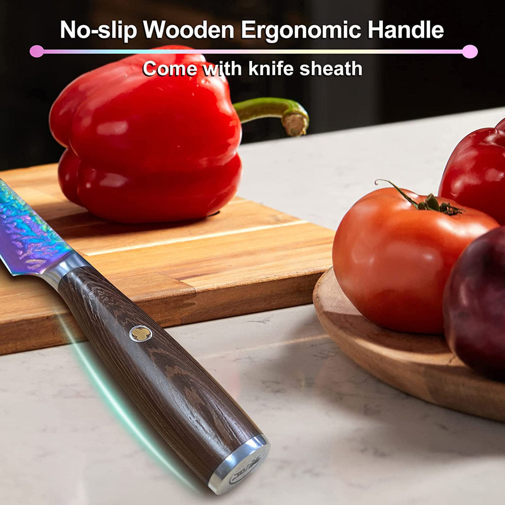 2 Piece High Carbon Stainless Steel Knife Block Set