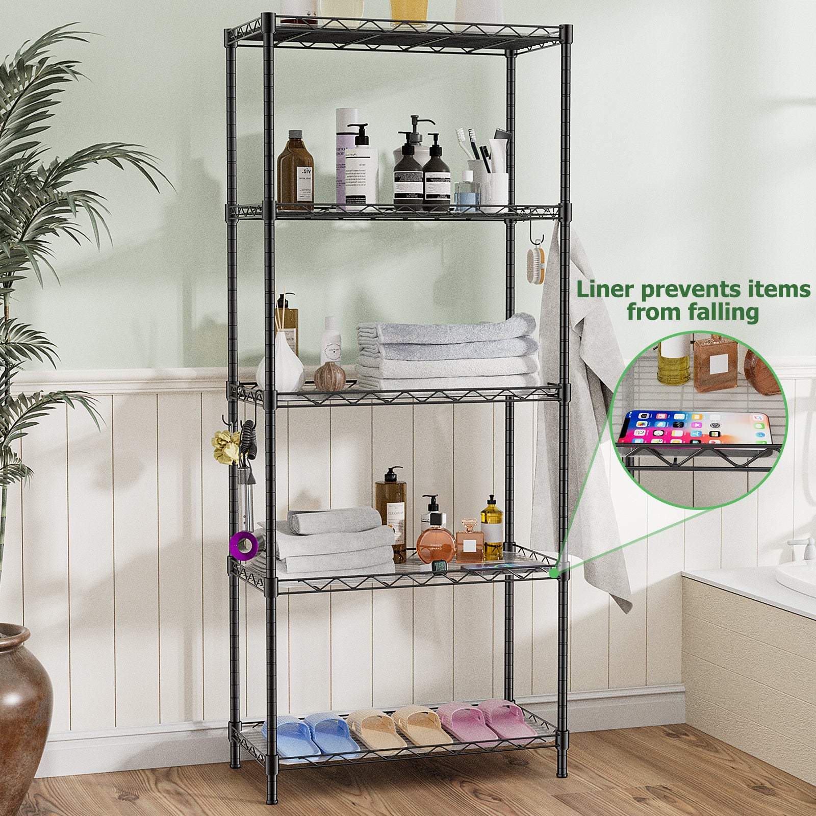 Adjustable Heavy Duty Metal Shelving