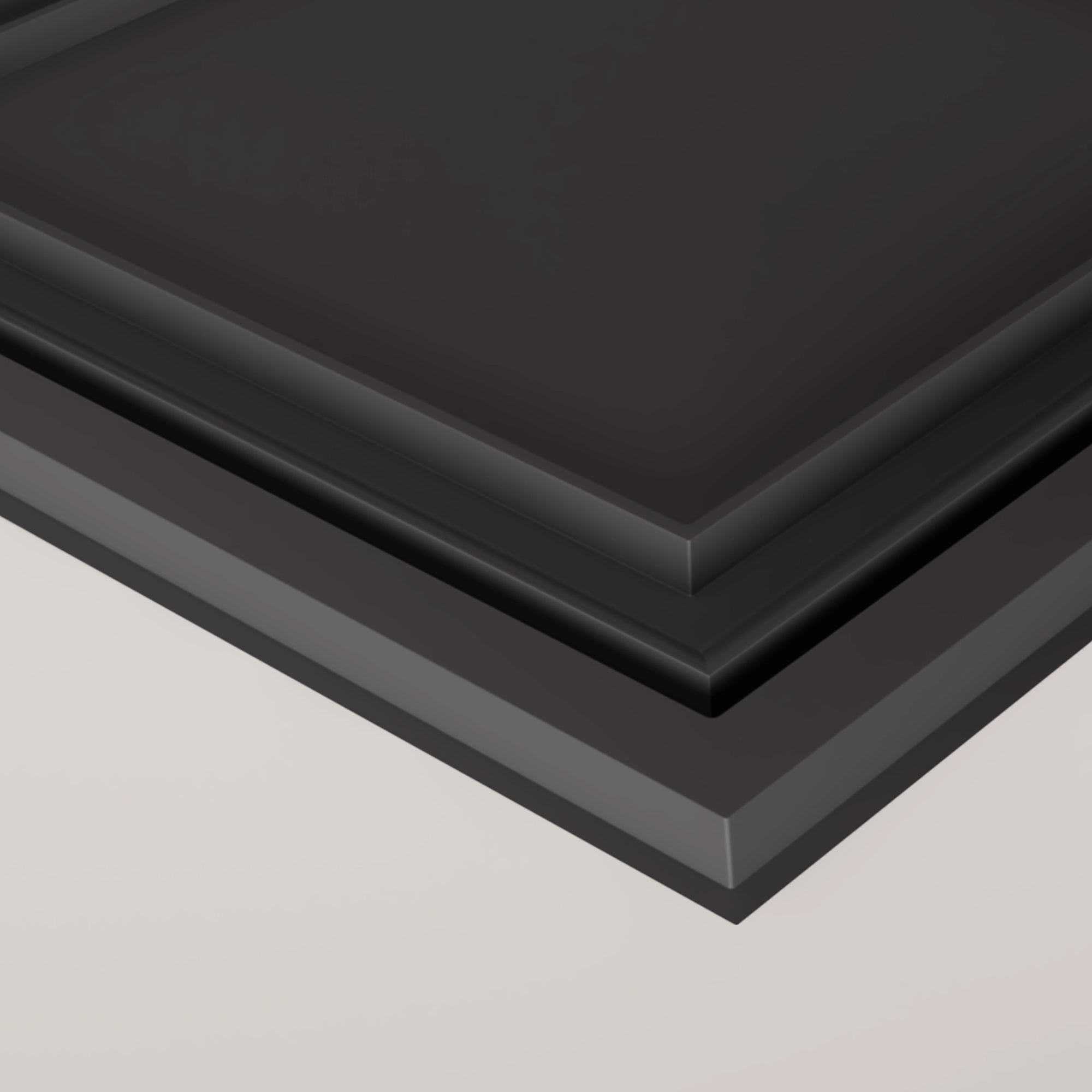 PVC Ceiling Tiles, 2x2 Feet Glue Up Plastic Sheet in Black, Suitable for Kitchen, Living Room, and Home Decorative Ceilings (12-Pack, 48 Sq.ft)