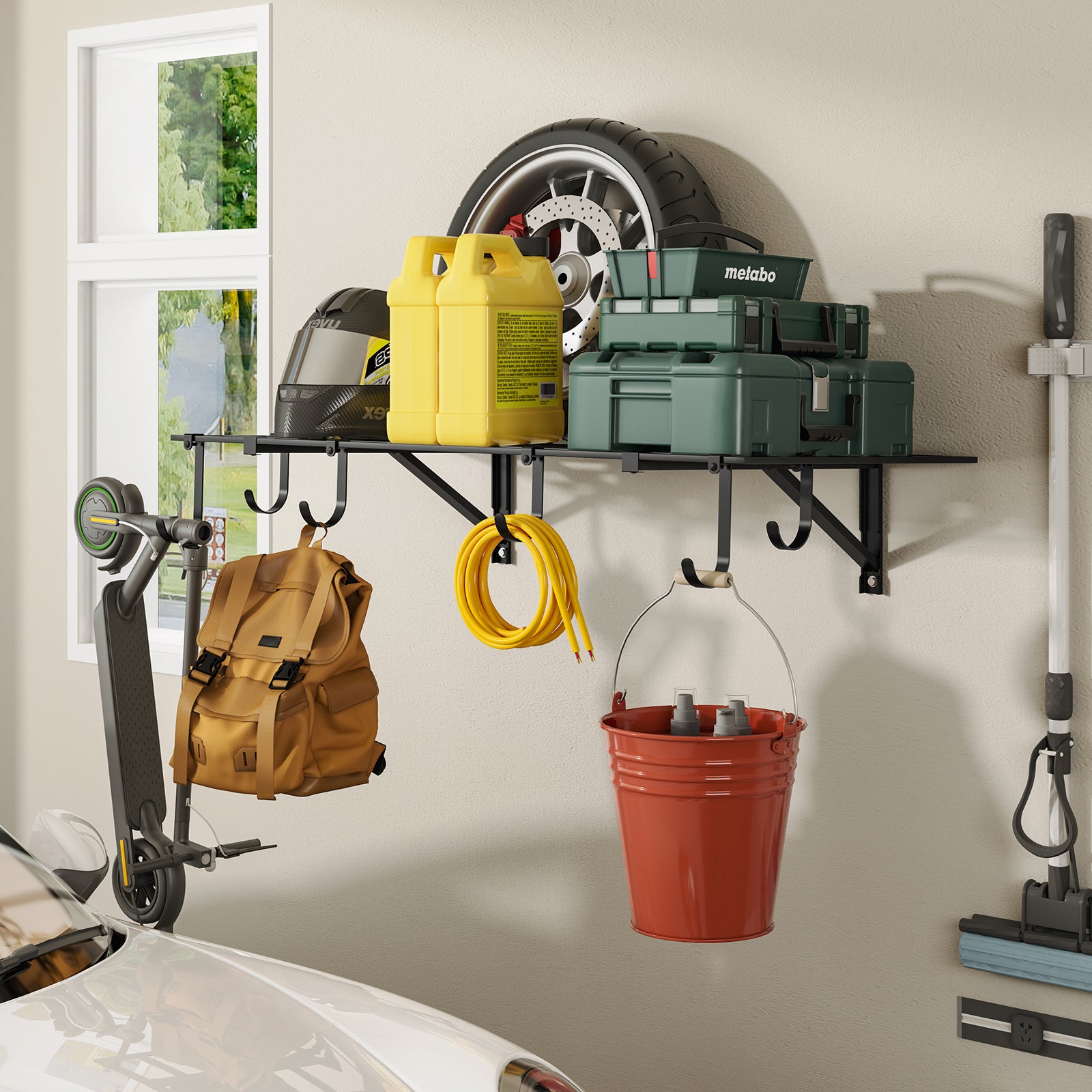 Heavy Duty Garage Wall Shelving