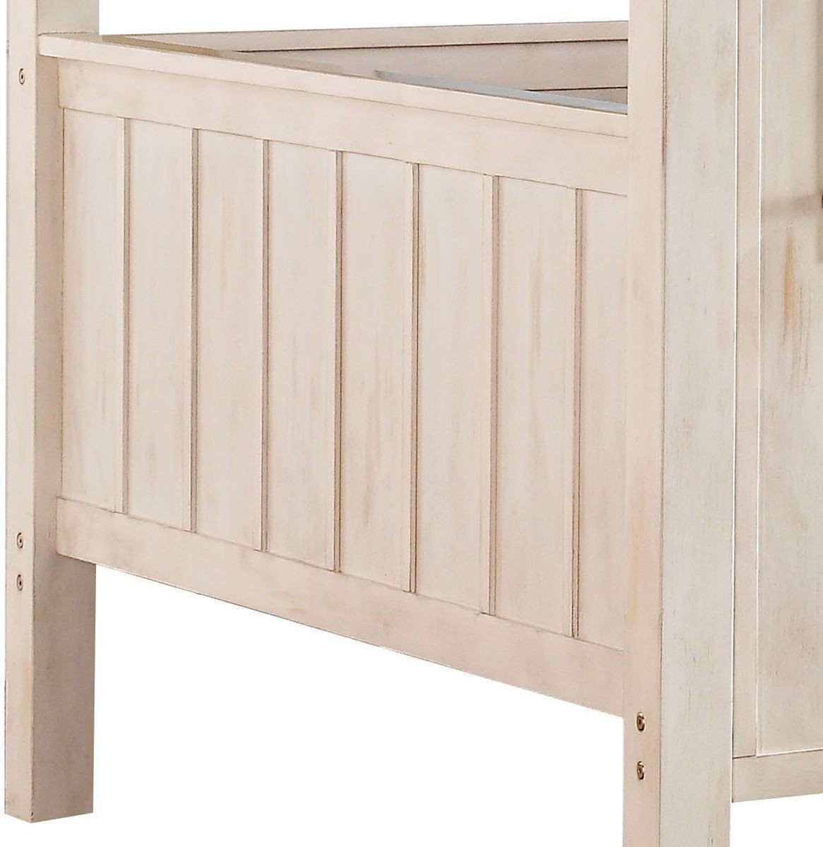 Spring Cottage Full Bed in Weathered White & Washed Gray 37655F