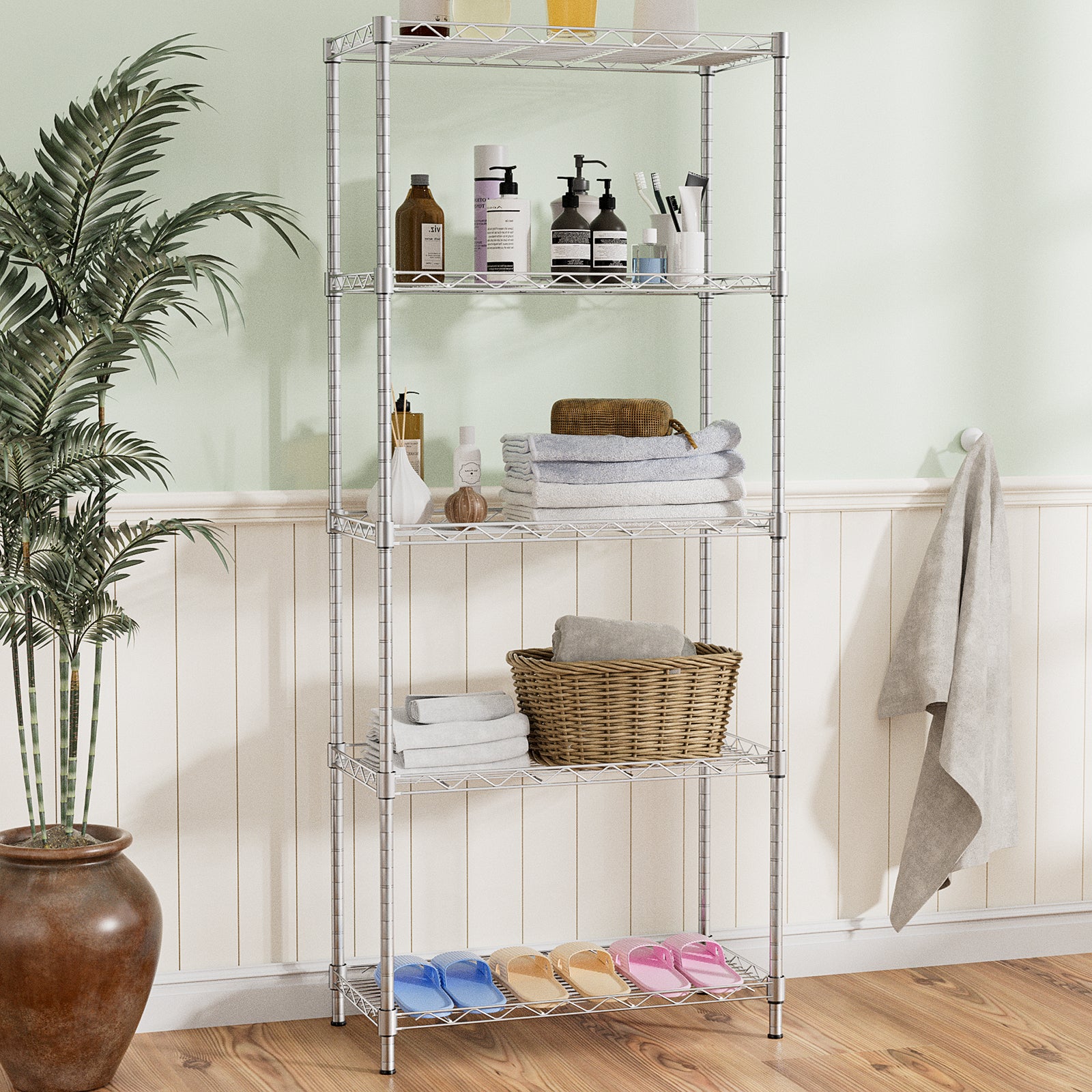 Adjustable Heavy Duty Metal Shelving