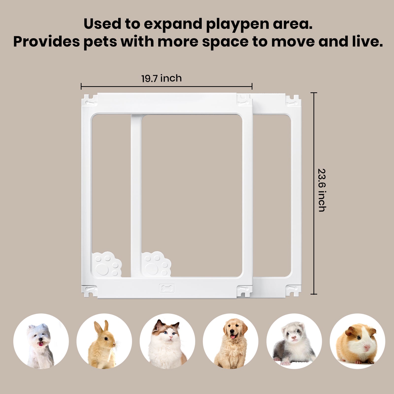 Animigo Clear Acrylic Plastic Cages for pets