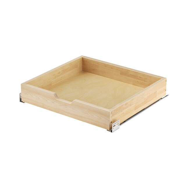 Stowcraft Pull Out Cabinet Organizer with Mortise Tenon Construction Solid Wood Cabinet Drawers