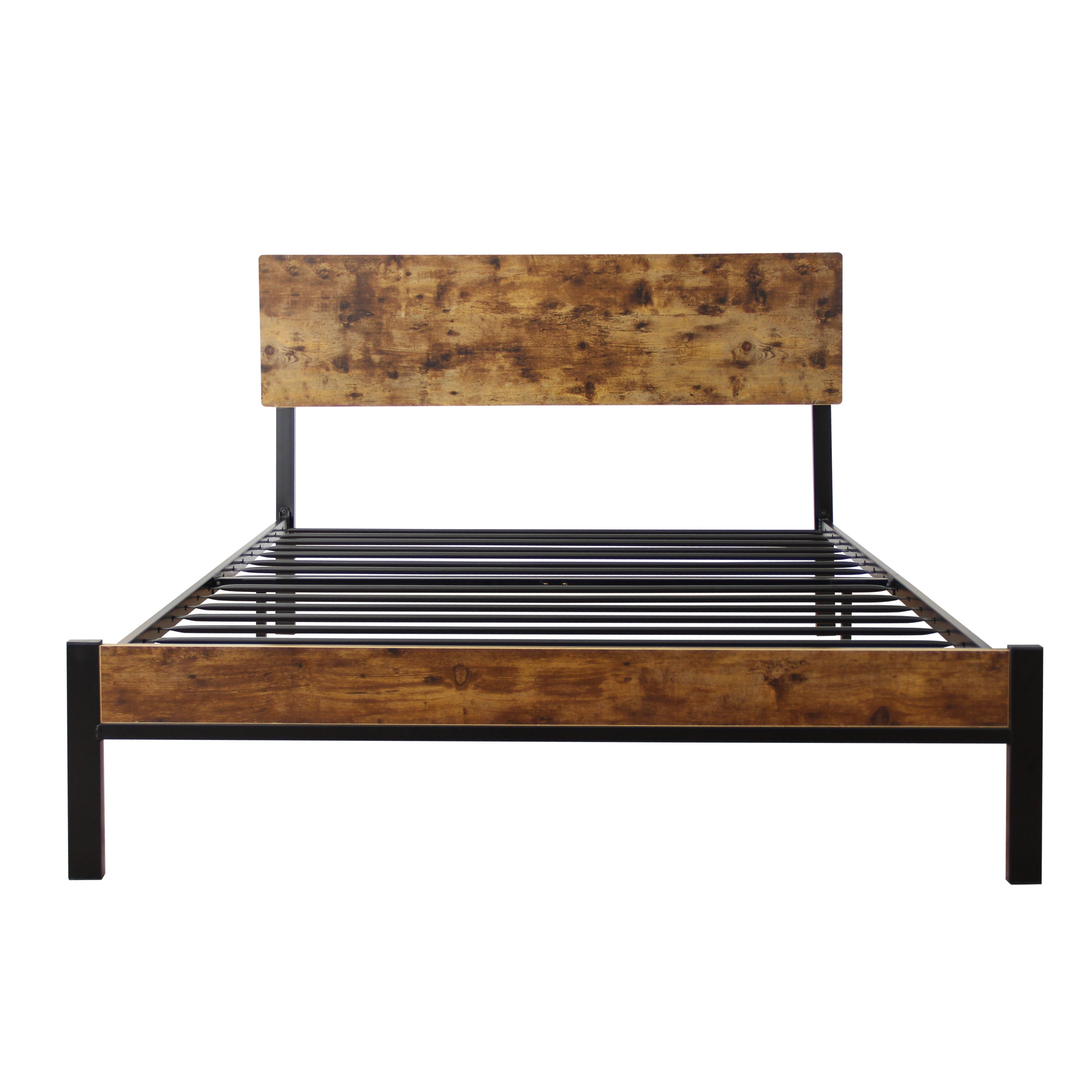 Twin Size metal bed Sturdy System Metal Bed Frame ,Modern style and comfort to any bedroom ,black