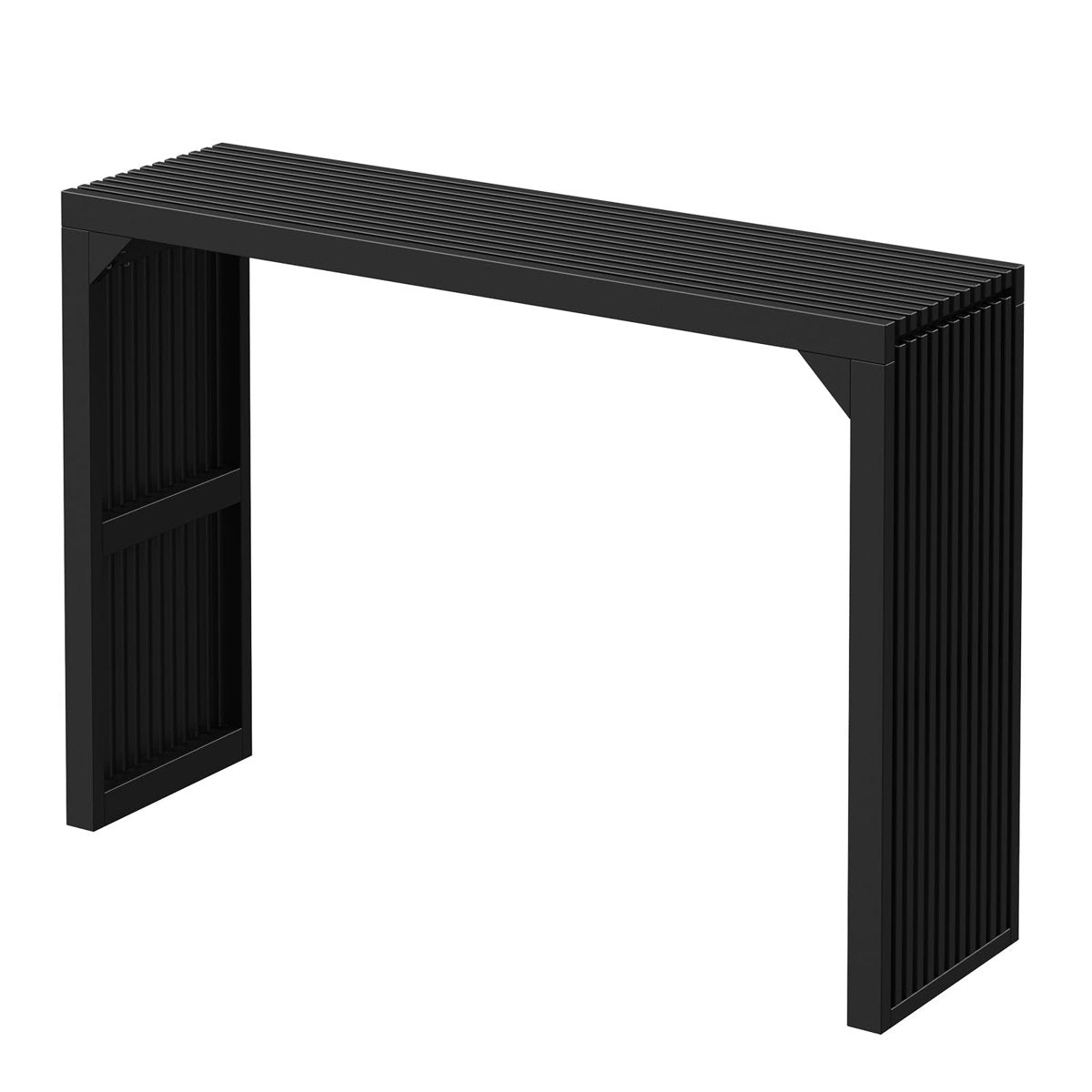 Rectangle Solid Wood Farmhouse Console Table