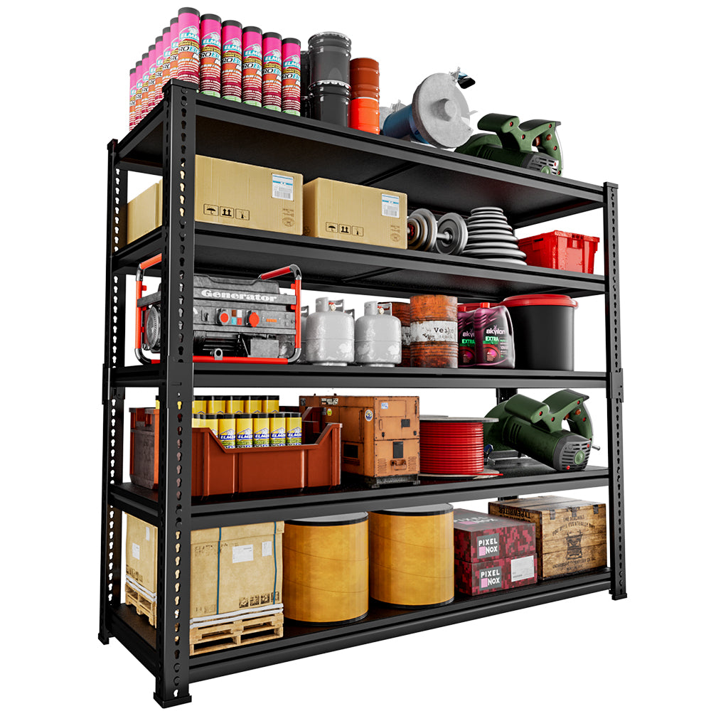 Adjustable Heavy Duty Metal Shelving Unit For Garage,Pantry,Storage,Toolsheds, Warehouses