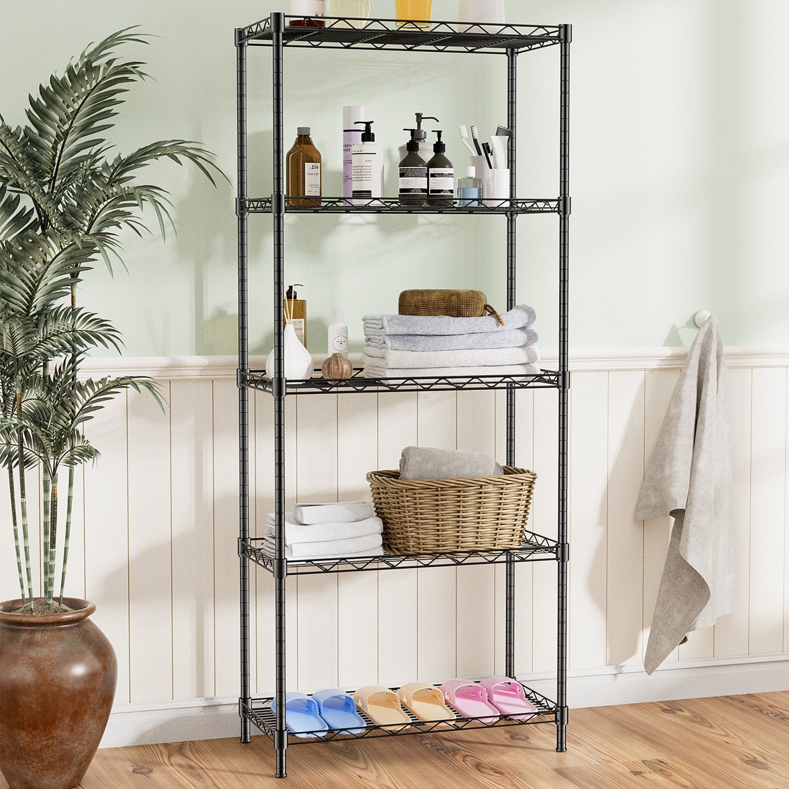 Adjustable Heavy Duty Metal Shelving