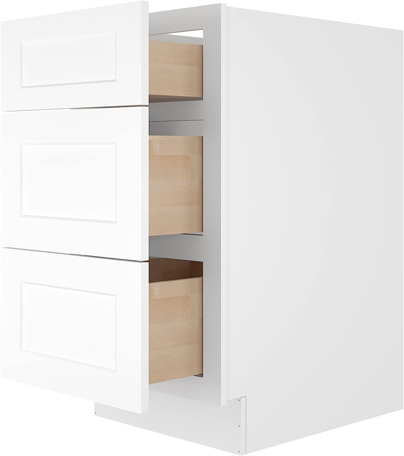 Single row 3-Drawer Kitchen Base Cabinets