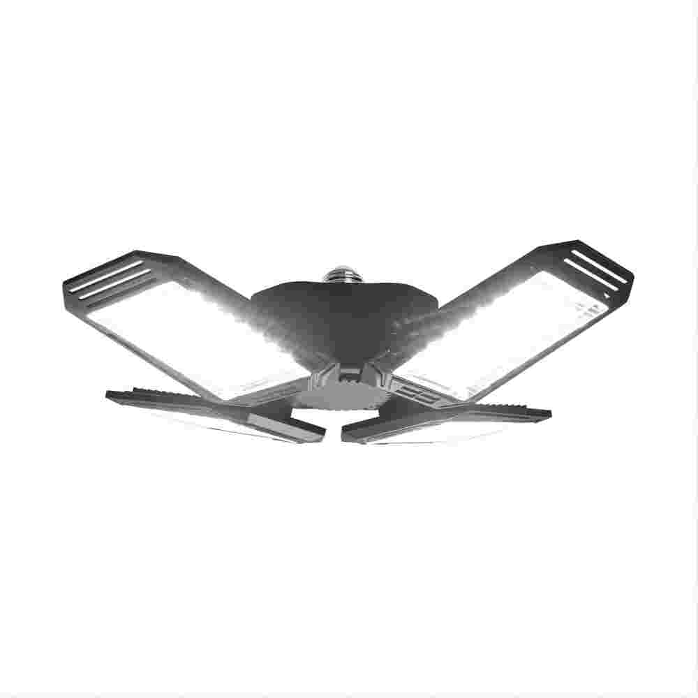 750-Watt Equivalent Panel E26 LED Light Bulb 5000K in Bright White with Sturdy Structure,4-Bulbs Included (8-Pack)