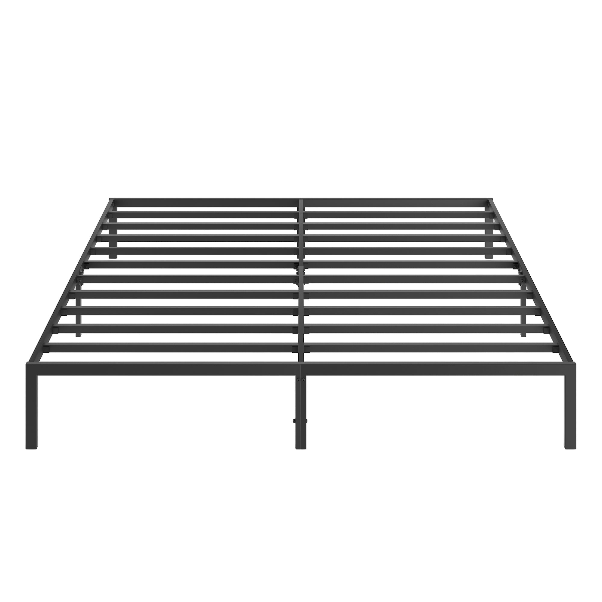 Metal Platform Bed frame ,Sturdy Metal Frame, No Box Spring Needed(King)