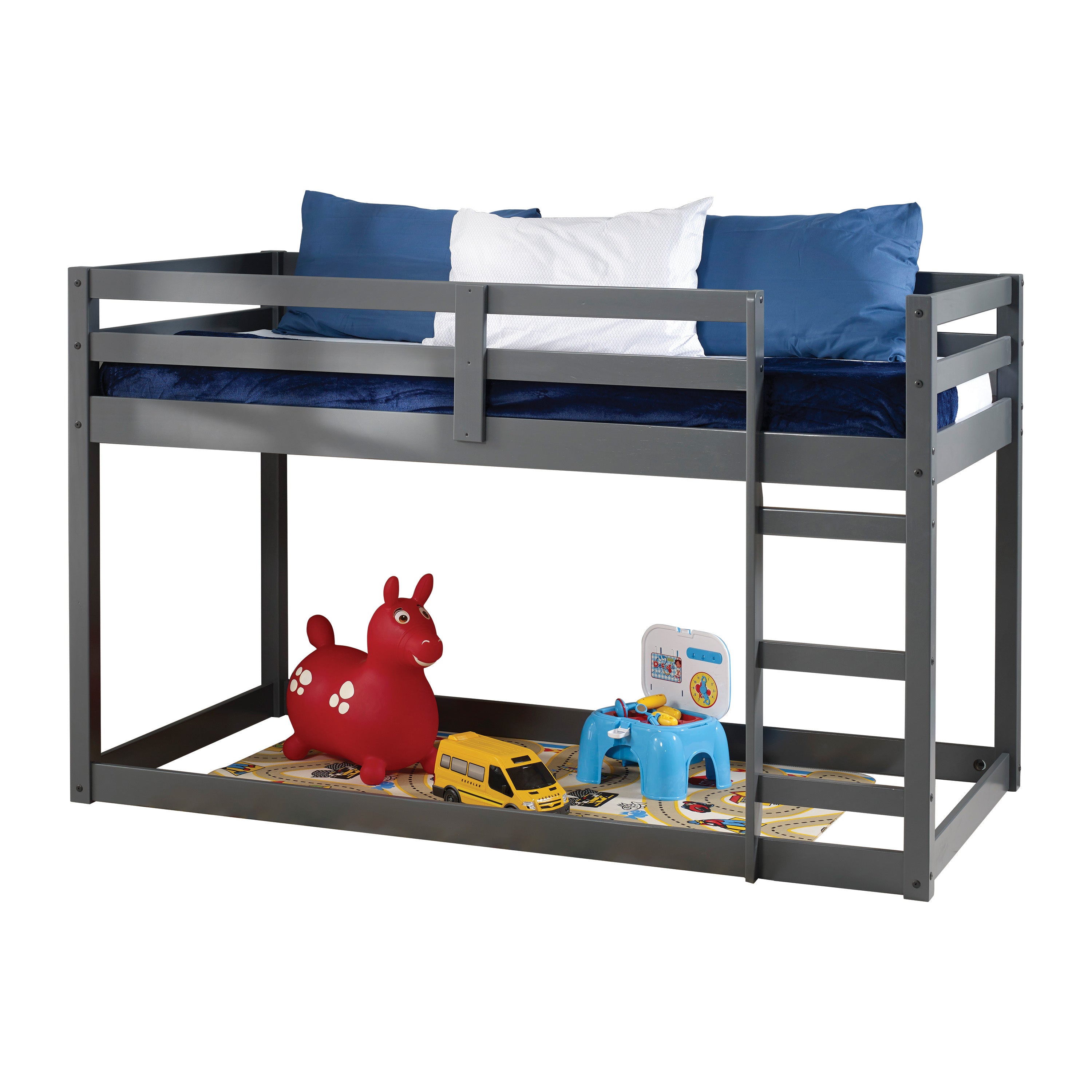Gaston Loft Bed, Gray 38180