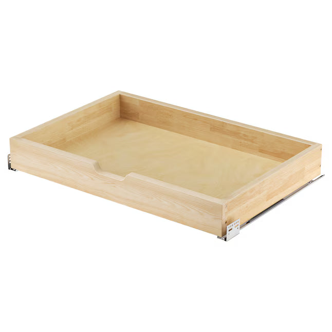 Stowcraft Pull Out Cabinet Organizer with Mortise Tenon Construction Solid Wood Cabinet Drawers