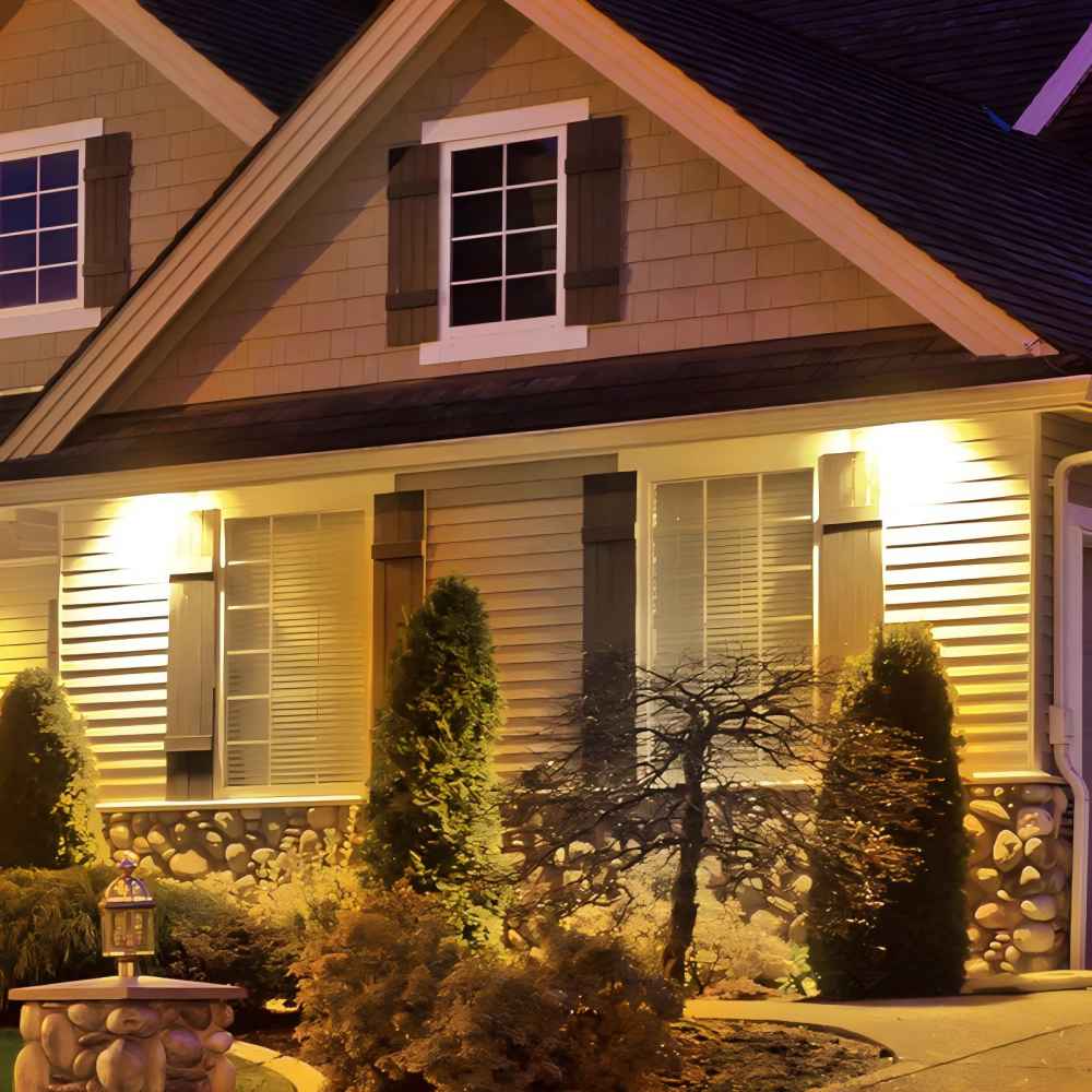 200-Watt Equivalent 2200 Lumen with a Convenient Switch Black Motion Sensing LED Flood Light, 3 Bulbs Included(3-Pack)