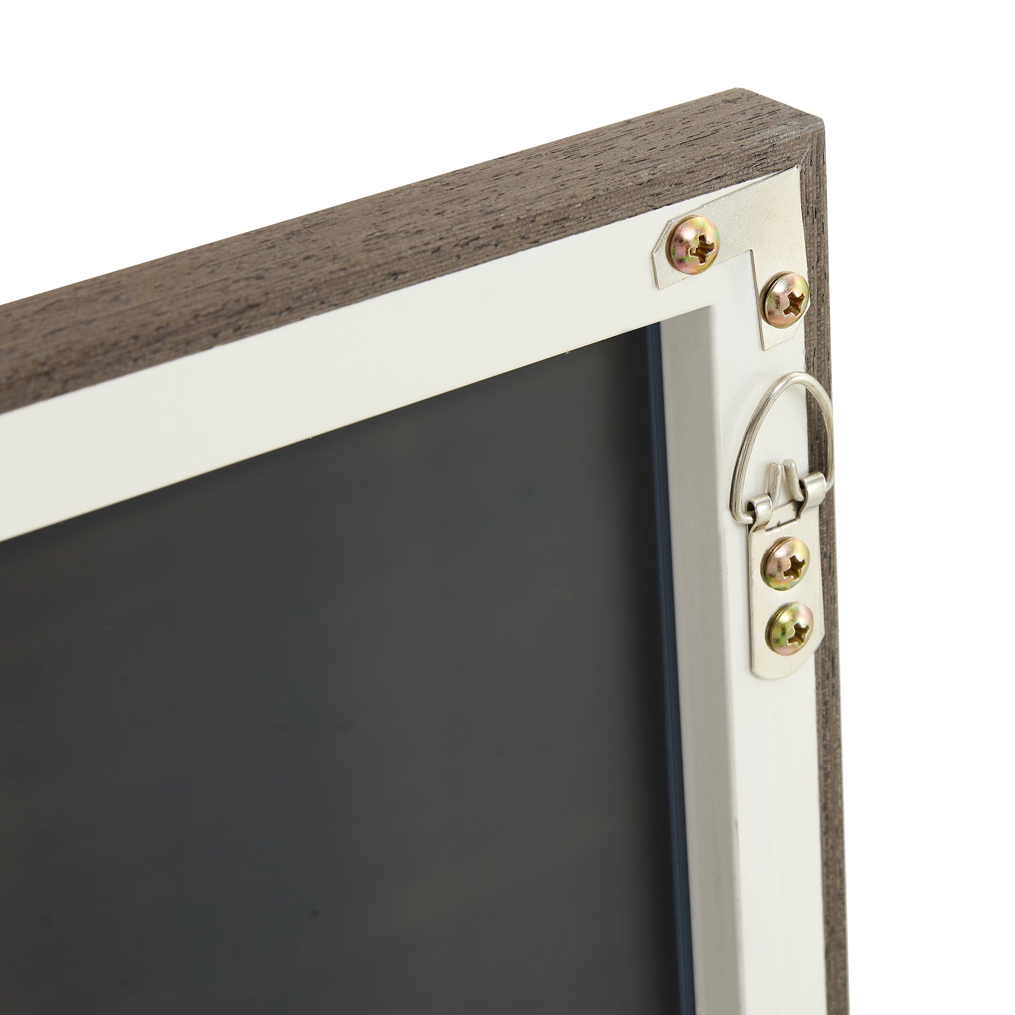 Gray Solid Wood Frame Full-length Mirror, Dressing Mirror, Bedroom Home Porch, Decorative Mirror, Clothing Store, Floor Mounted Large Mirror, Wall Mounted.60"*17"