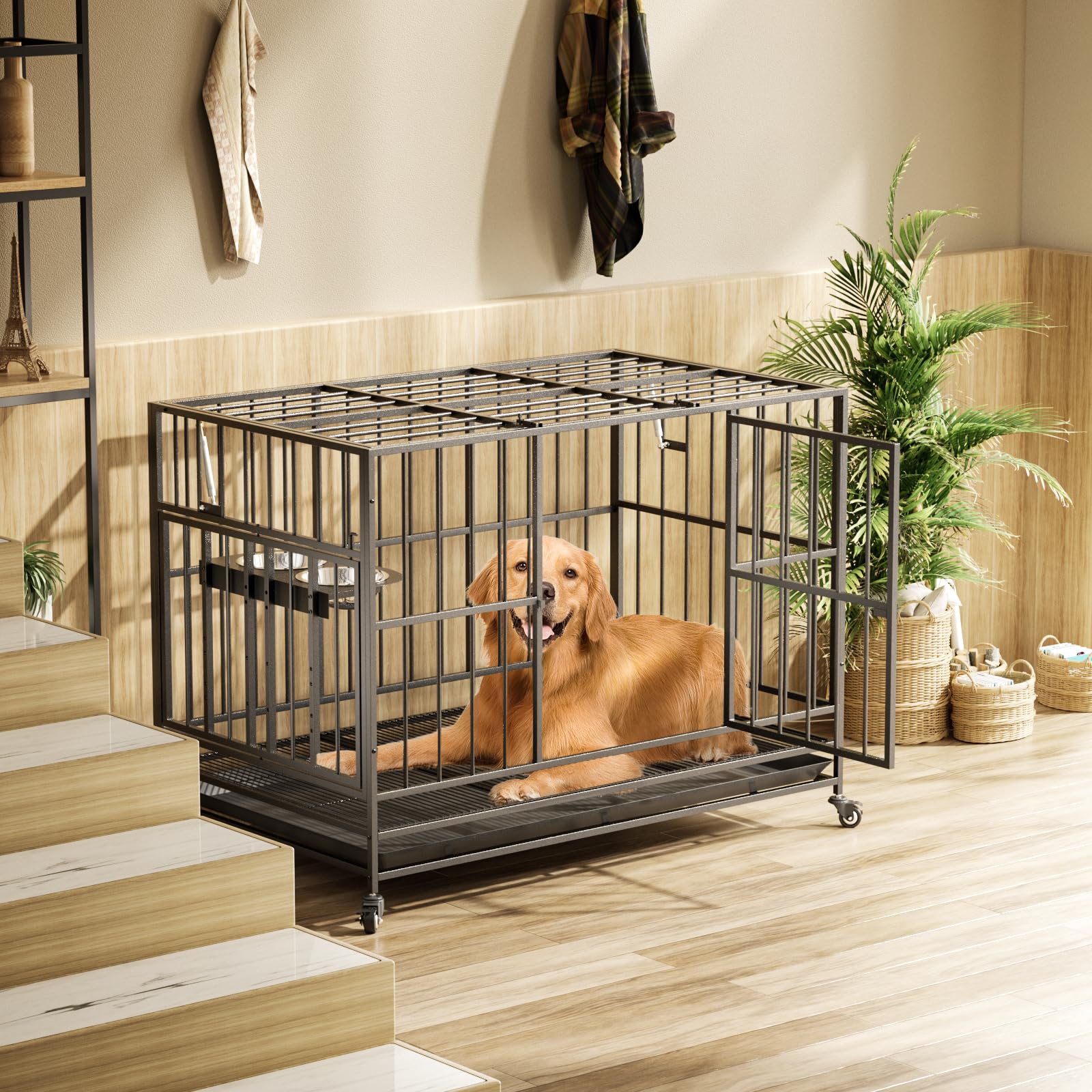 49 Inch Heavy Duty Dog Crate