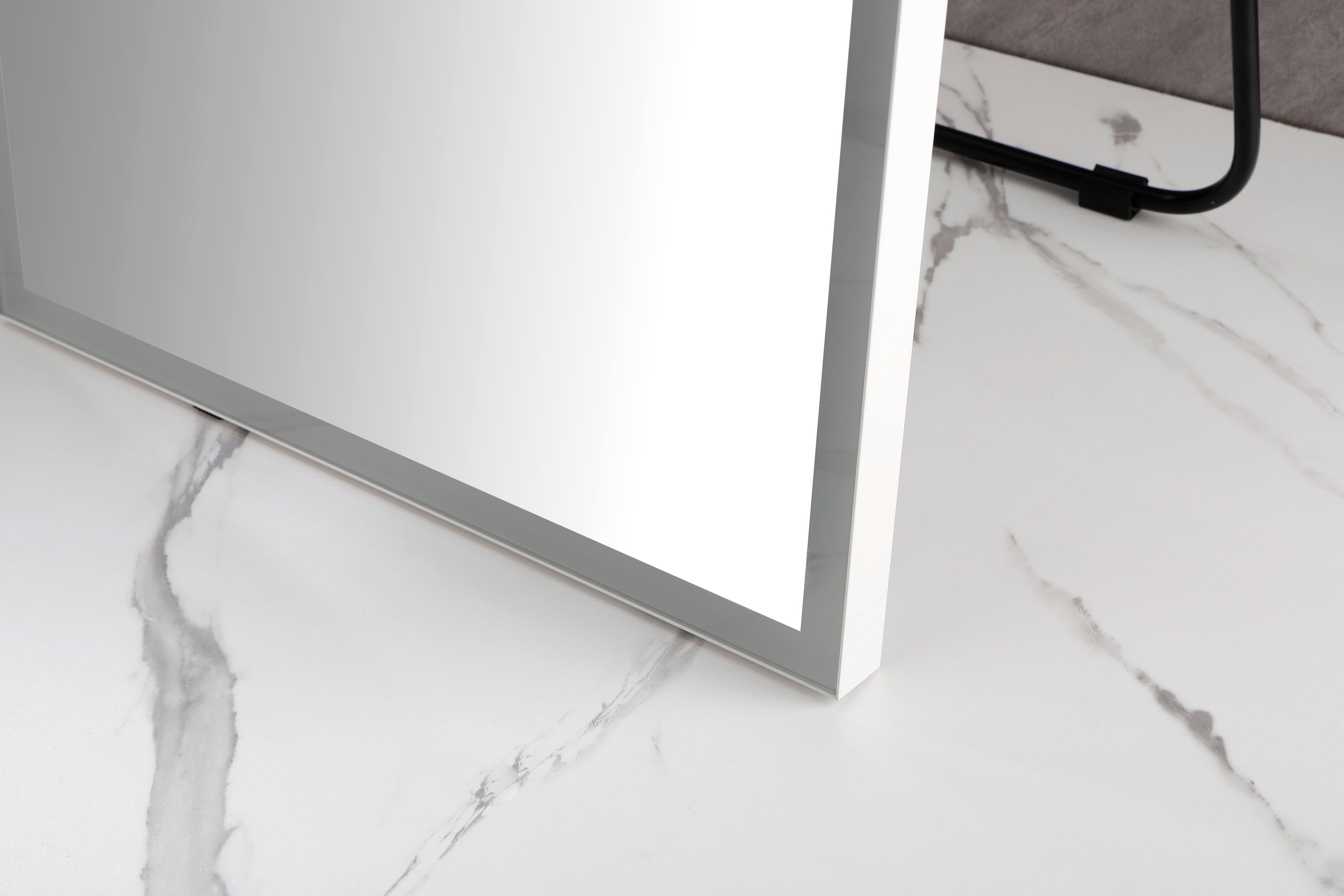 62*20 Full Length Mirror with LED Lights, Free Standing Tall Mirror, Lighted Floor Mirror, Wall Mounted Hanging Mirror, Full Body Mirror w/Dimming & 3 Color Lighting for Bedroom