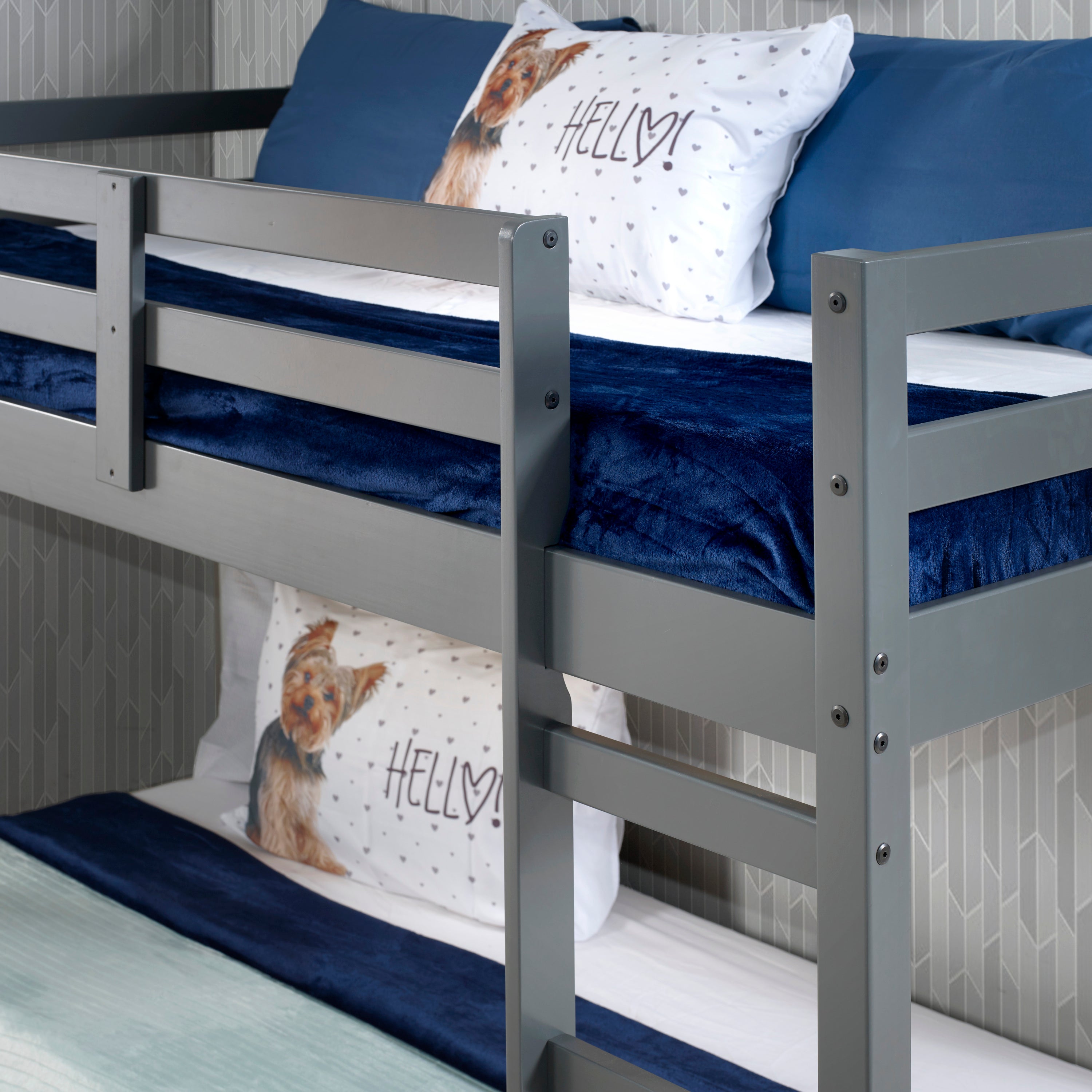 Gaston Loft Bed, Gray 38180