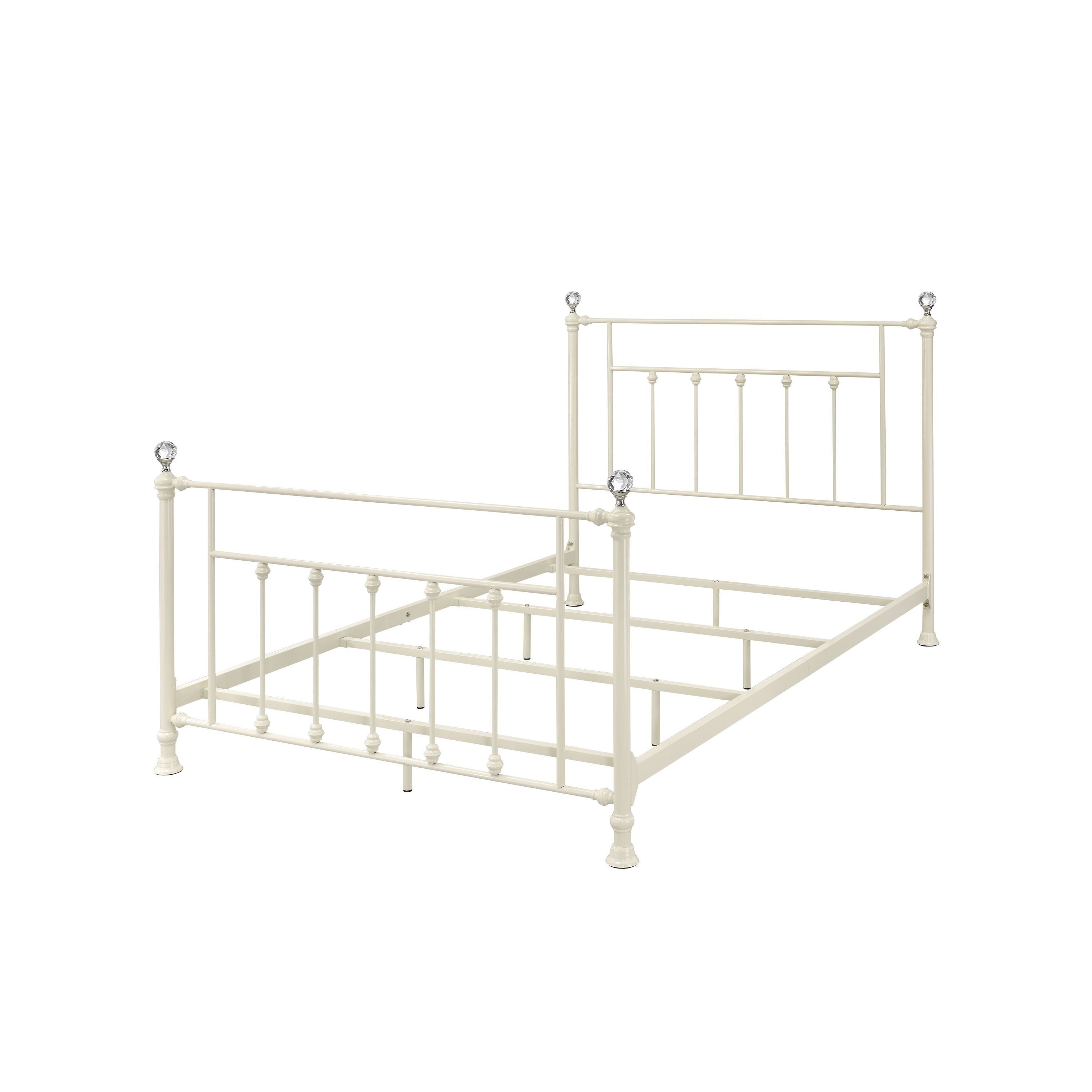 Comet Full Bed, White Finish BD00133F