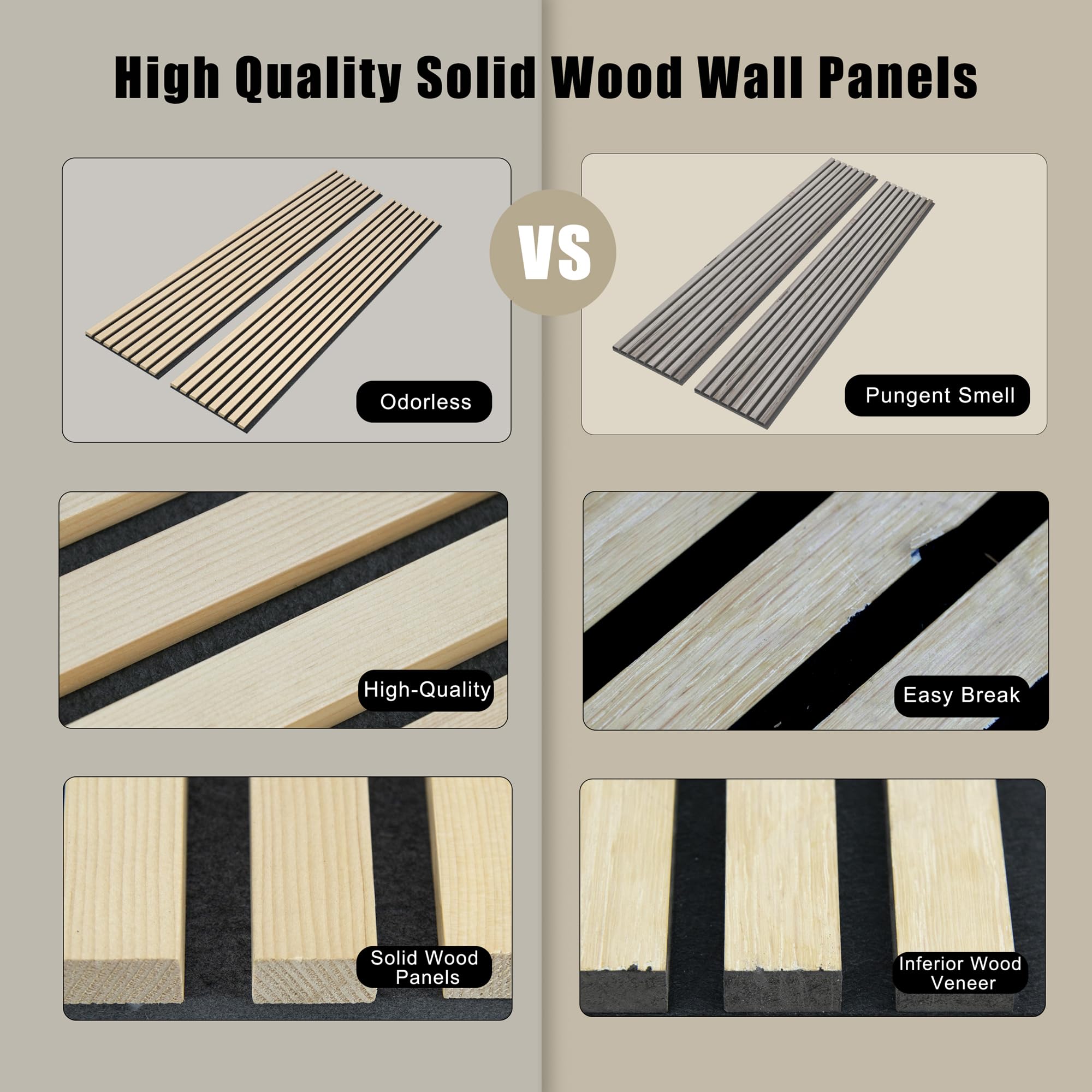 Acoustic Wood Wall Panels