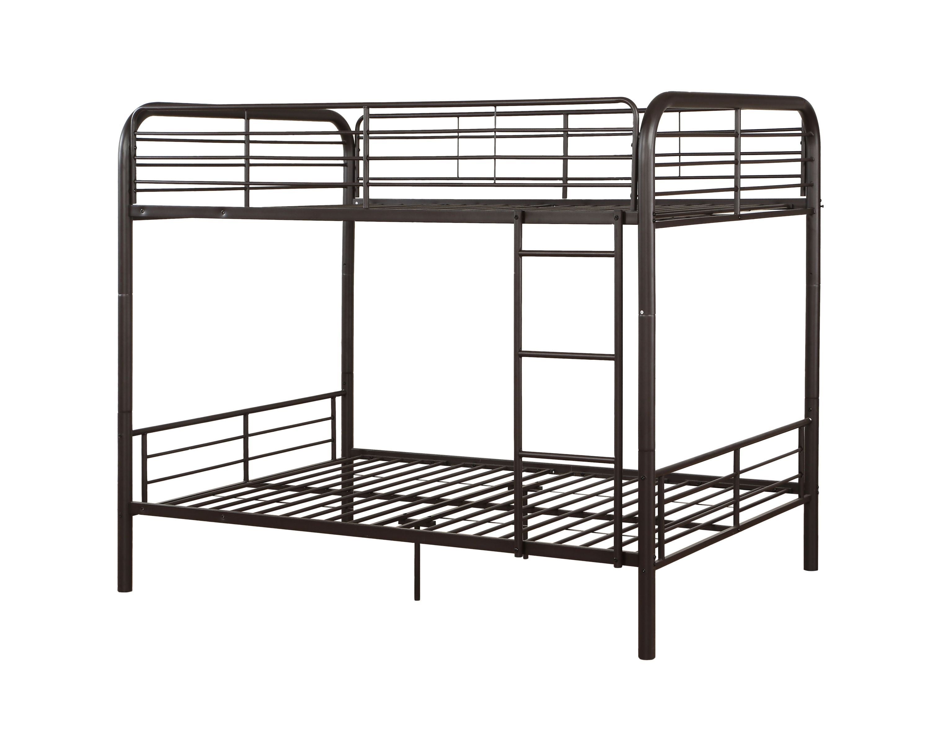 Bristol Bunk Bed (Full/Full) in Dark Brown 37433