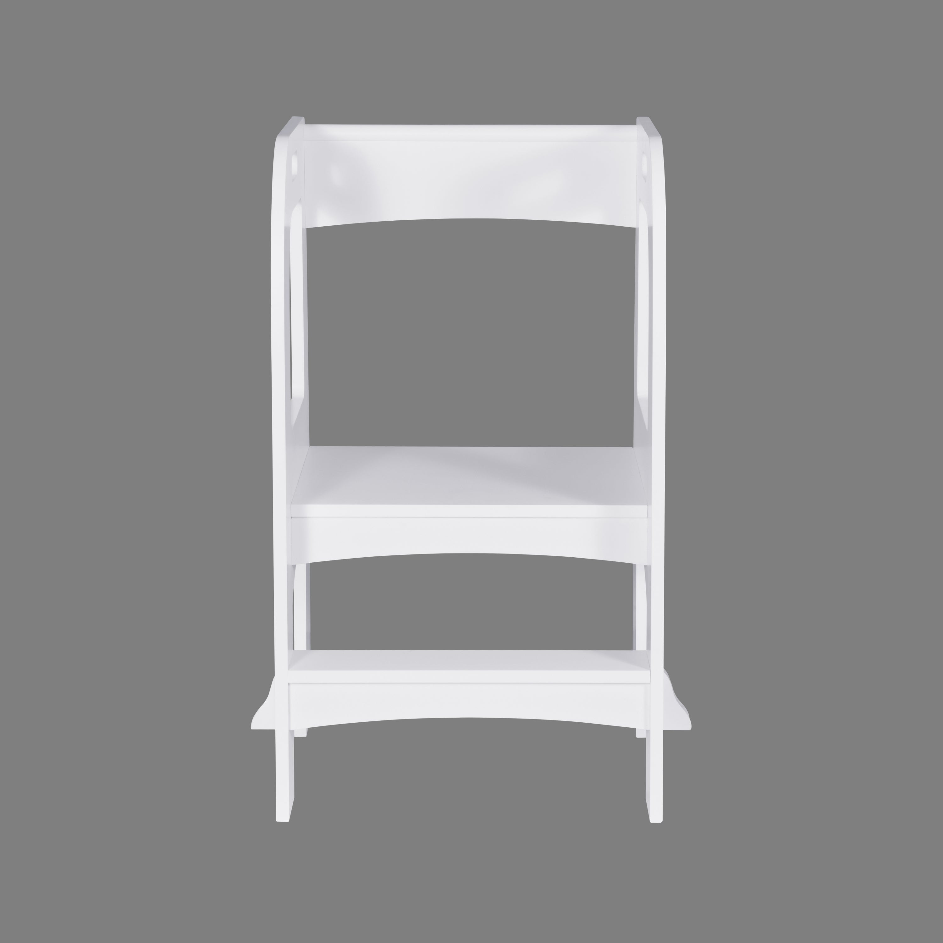 Child Standing Tower, Step Stools for Kids, Toddler Step Stool for Kitchen Counter, White