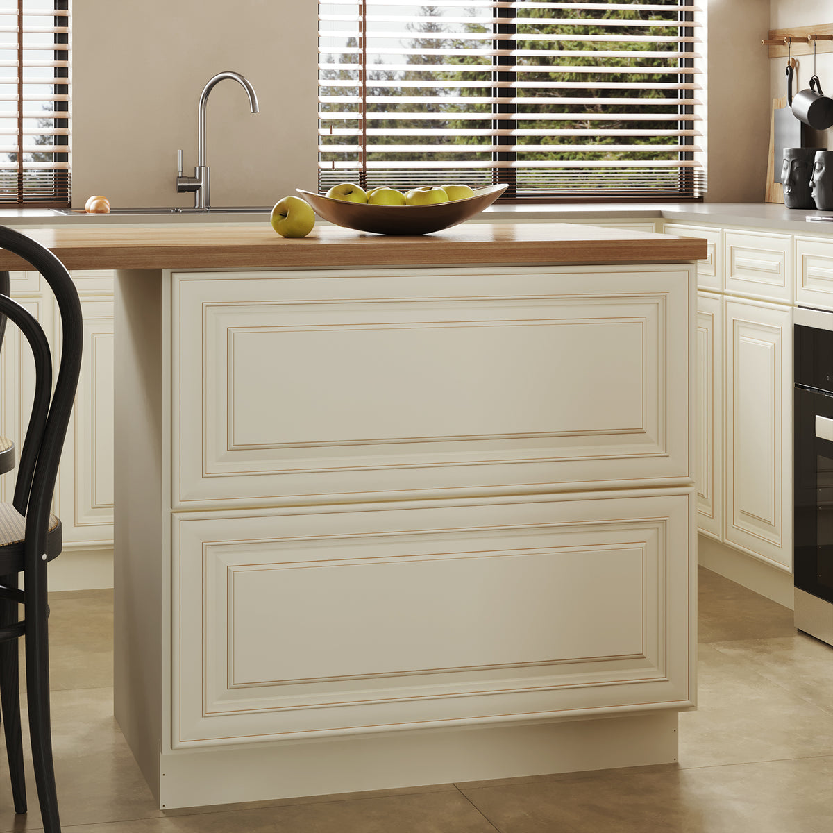 2DB Series Drawer Base Cabinet, Kitchen Cabinet