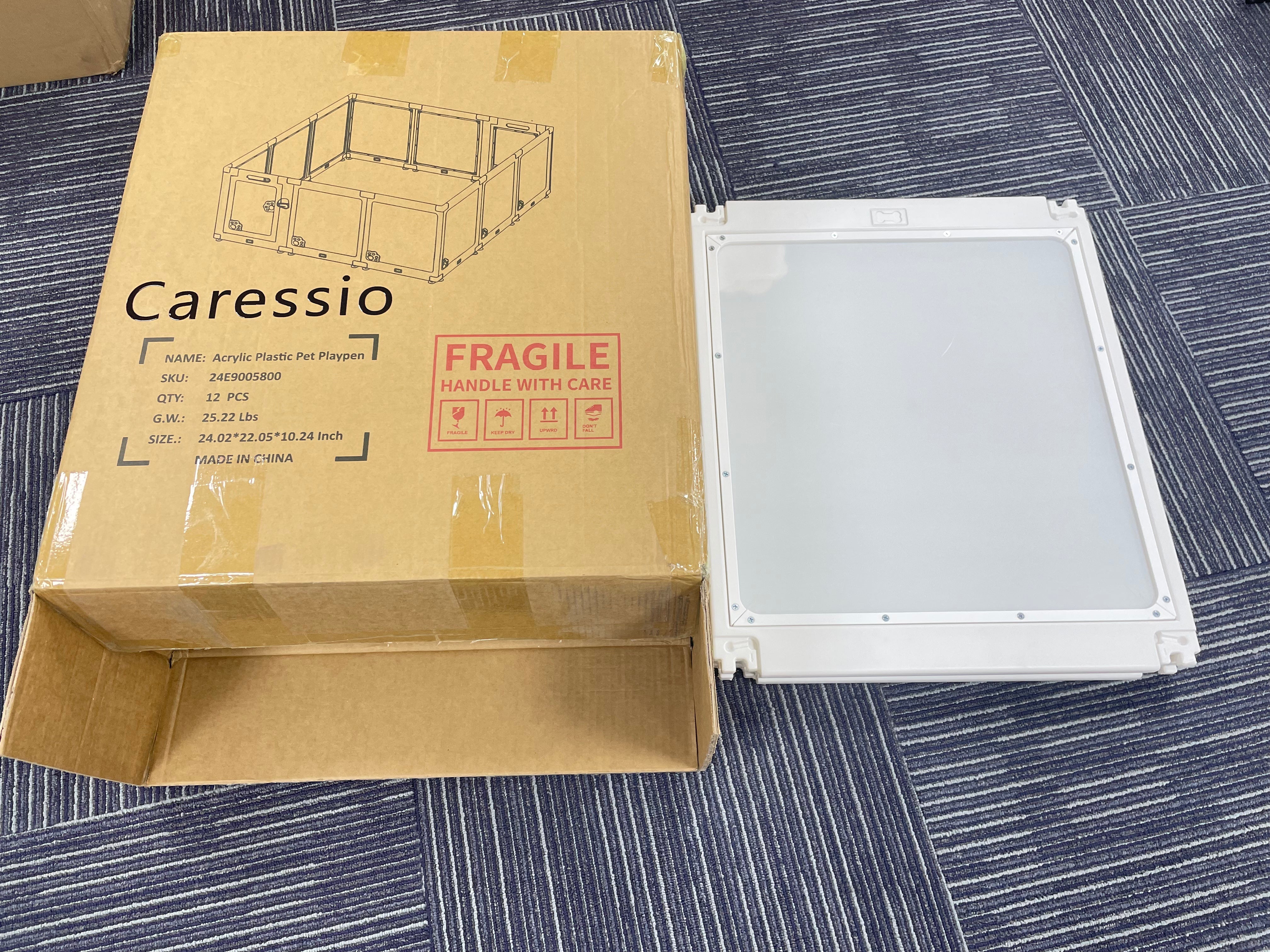 Caressio Clear Acrylic Plastic Cages for pets