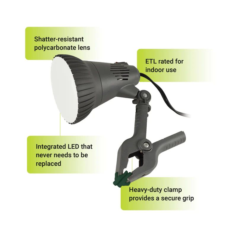 40-Watt E26 52.54 PPF Wide Spectrum Grow Light Bulb for Plant Growing, a Light Bulb Included, Easy Installation(4-Pack)