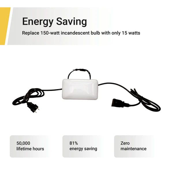 GT-421CP-S 10 ft. 150-Watt Equivalent Fluorescent White Strip Light Fixture 9.25 in. x 8.27 in. x 13.39in, a Light Head (4-Pack)