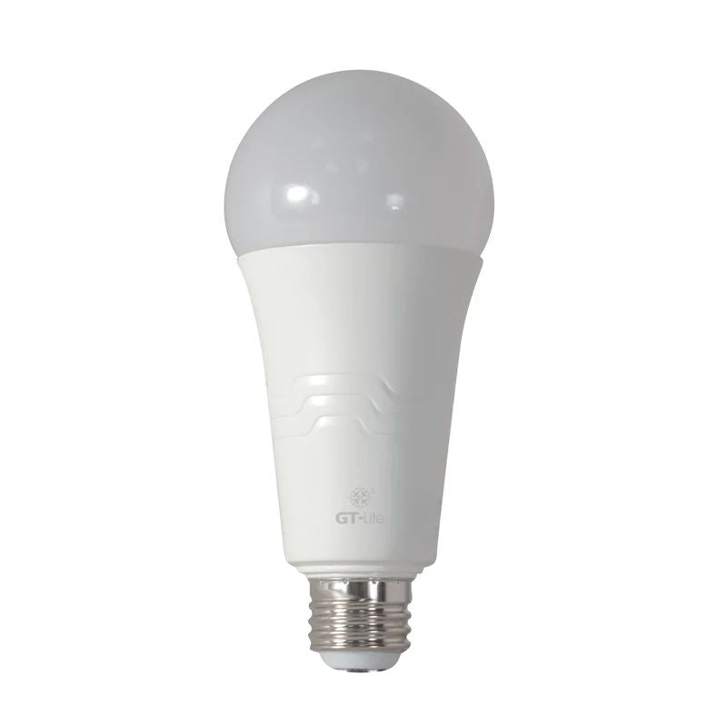 50-250-Watt Equivalent A21 E26 LED Light Bulb 5000K in Day Light by a Switch to Adjust, A Bulb Included(6-Pack)