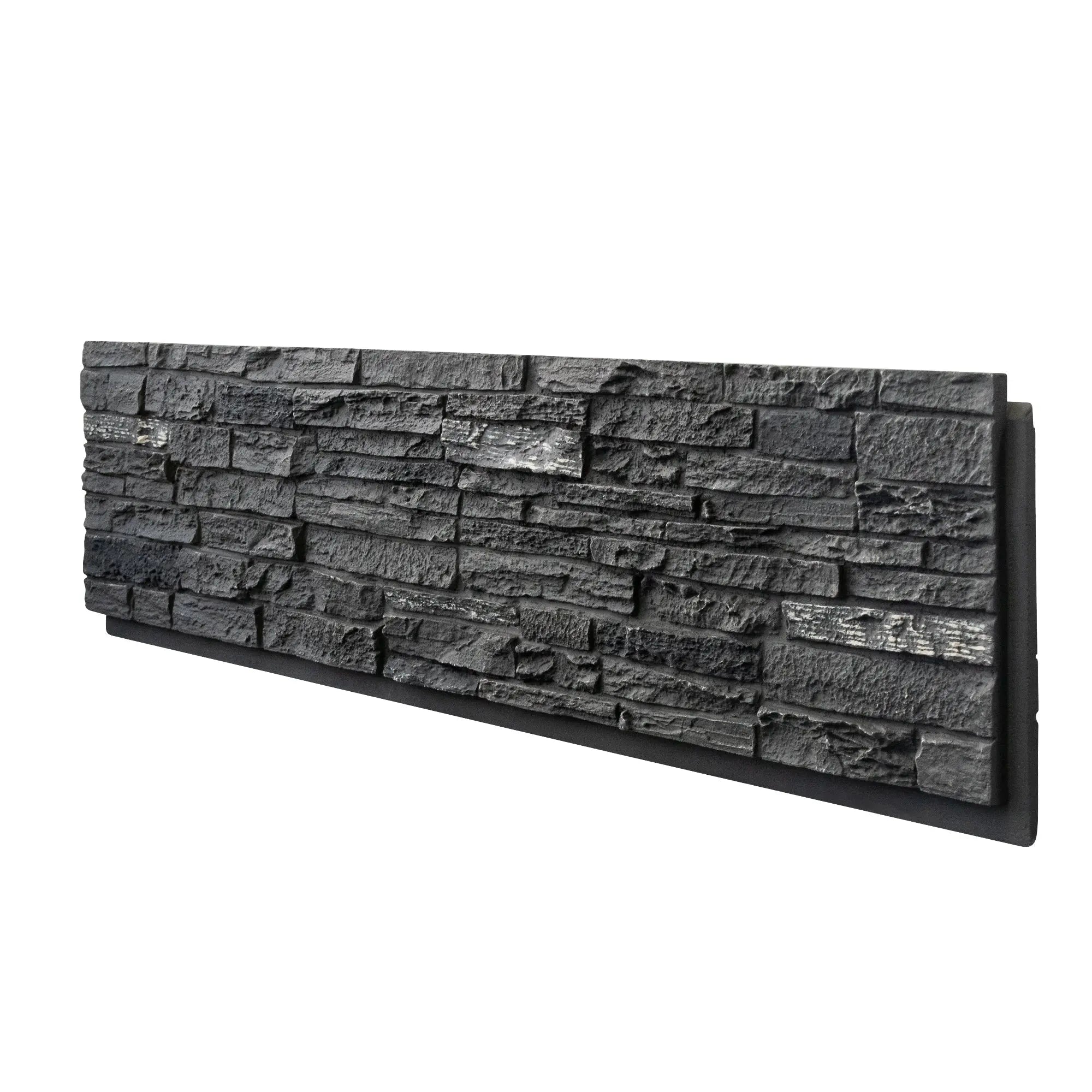 Hausvita PU Stone Panel Faux Stone Look Wall 47.24"L x11.81"W