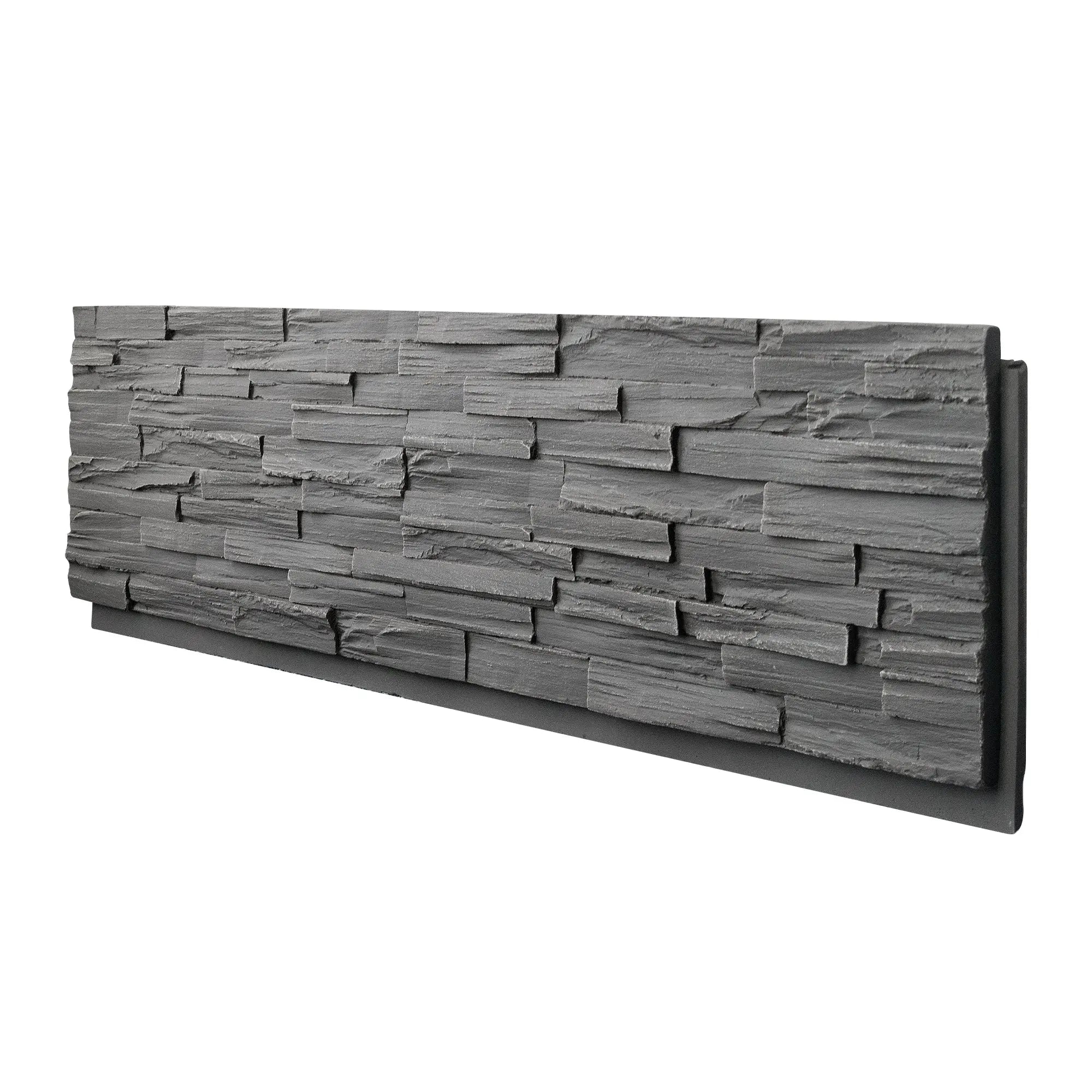 Hausvita PU Stone Panel Faux Stone Look Wall 47.24"L x11.81"W