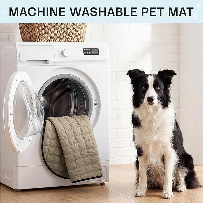 ROOMTECT Dog Cooling Mat, 59" Extra Large Thick & Breathable Q-Max>0.5 Cooling Pad for Dog Waterproof Dual-Sided Fabric for All Seasons Pet Cooling Mat for Indoor and Outdoor