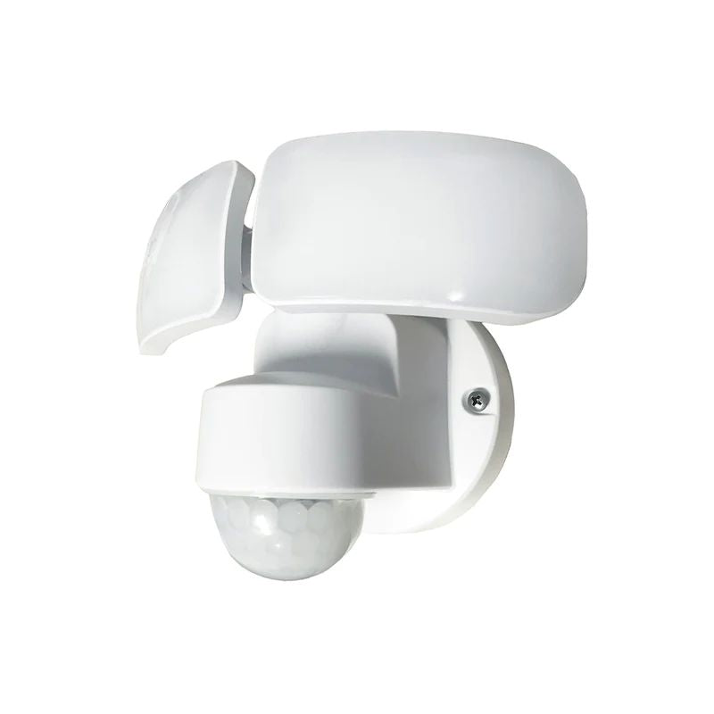 200-Watt 16.25 in. Equivalent with a Convenient Switch White Motion Sensing LED Flood Light, 3 Bulbs Included(3-Pack)