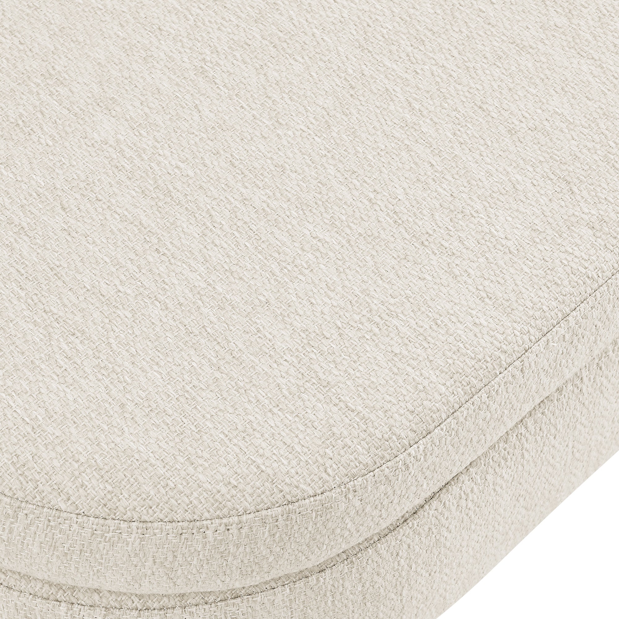 Ottoman Oval Storage Bench,Rubber Wood Legs(43.5"x16"x16")