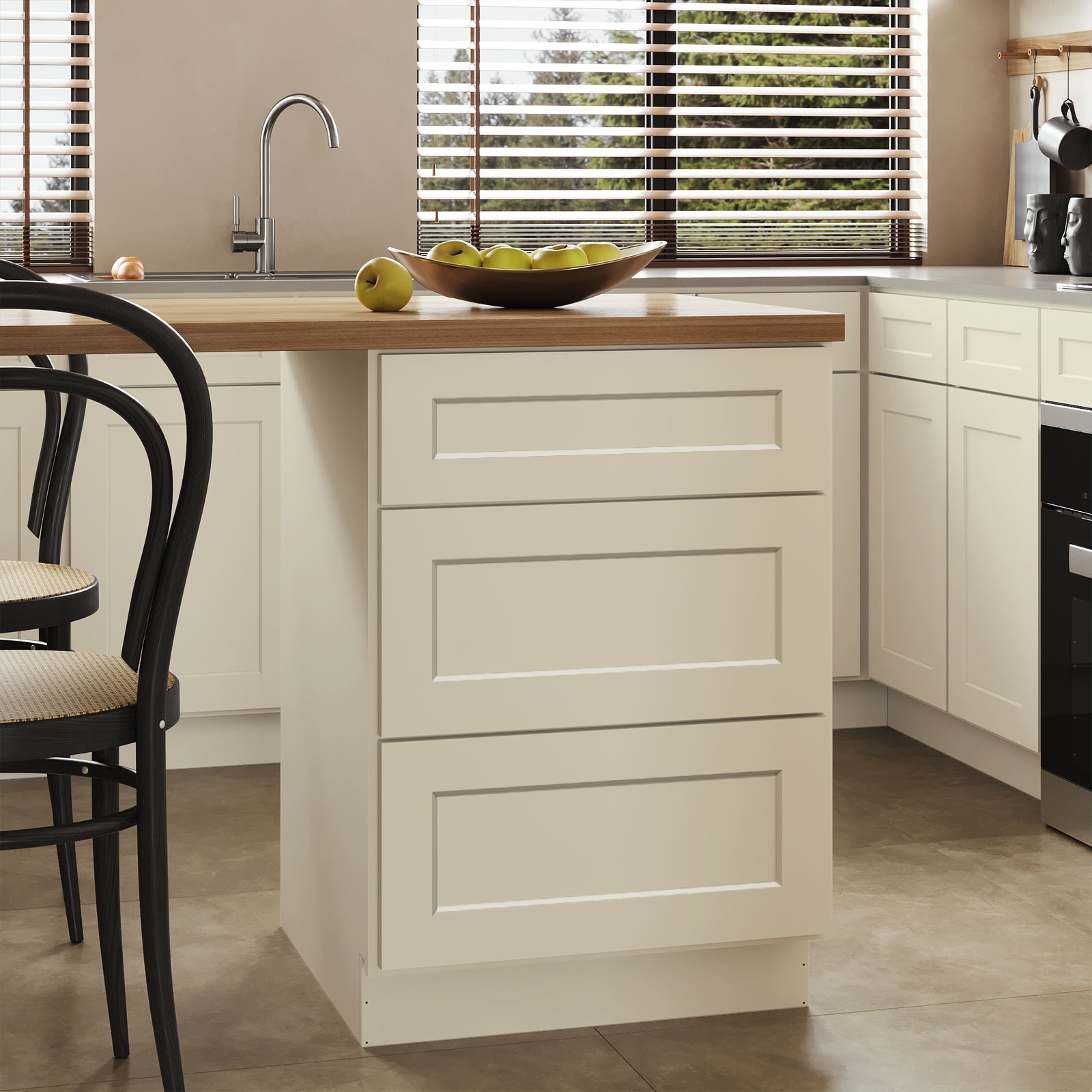 3DB Series Drawer Base Cabinet, Kitchen Cabinet