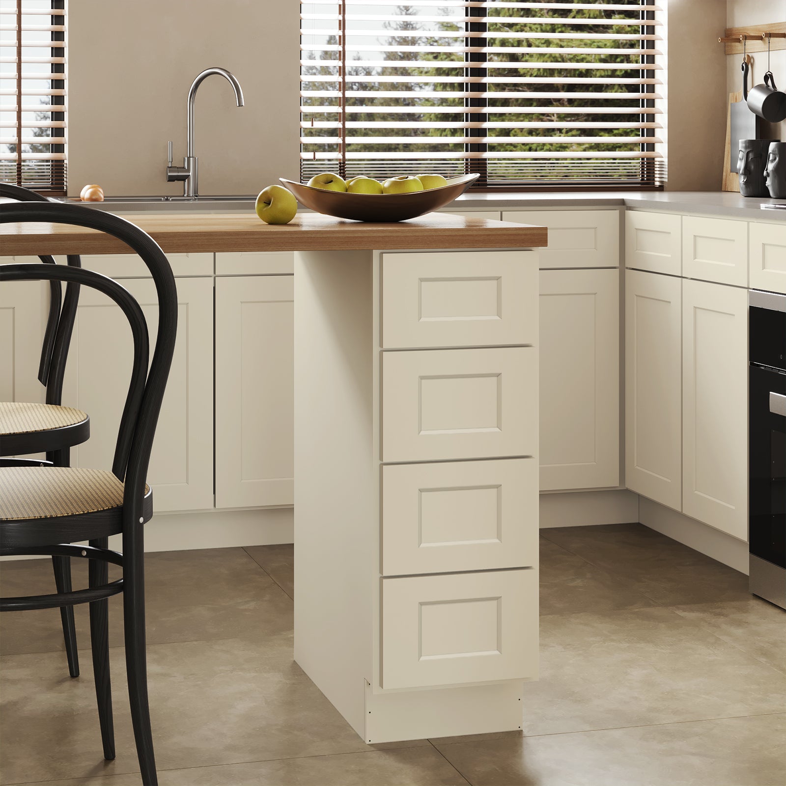 4DB Series Drawer Base Cabinet, Kitchen Cabinet